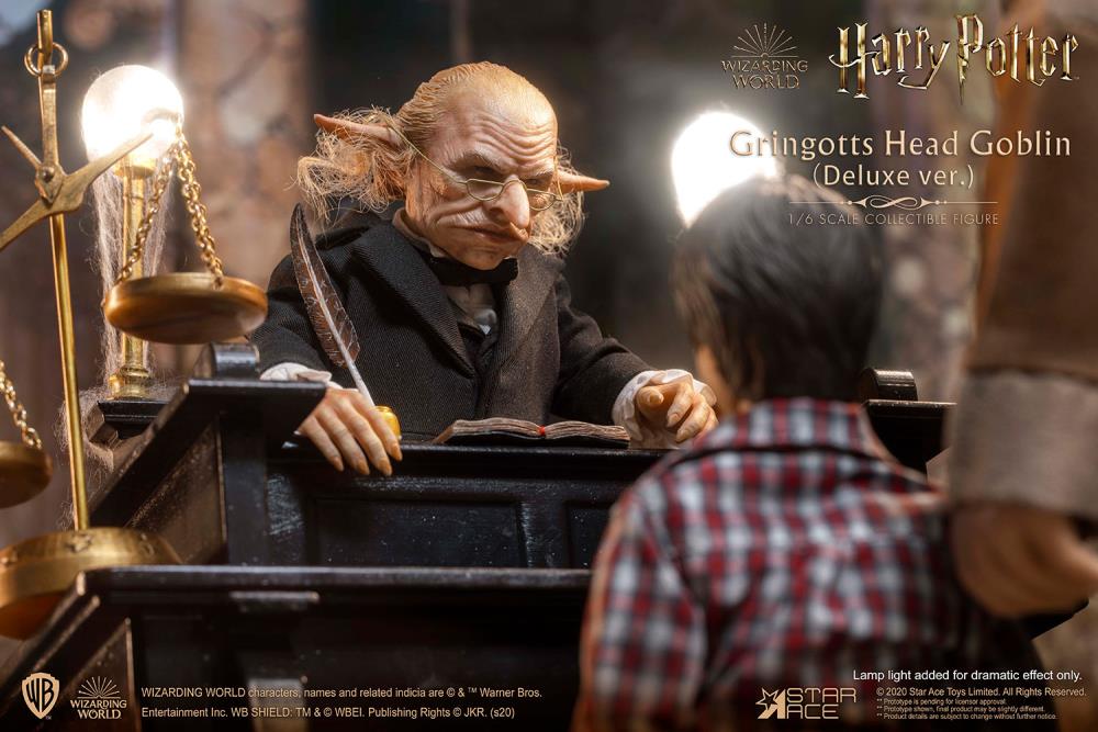 Harry Potter and the Sorcerer's Stone Gringotts Head Goblin (Deluxe Ver.) 1/6 Scale Figure Gallery Image 10