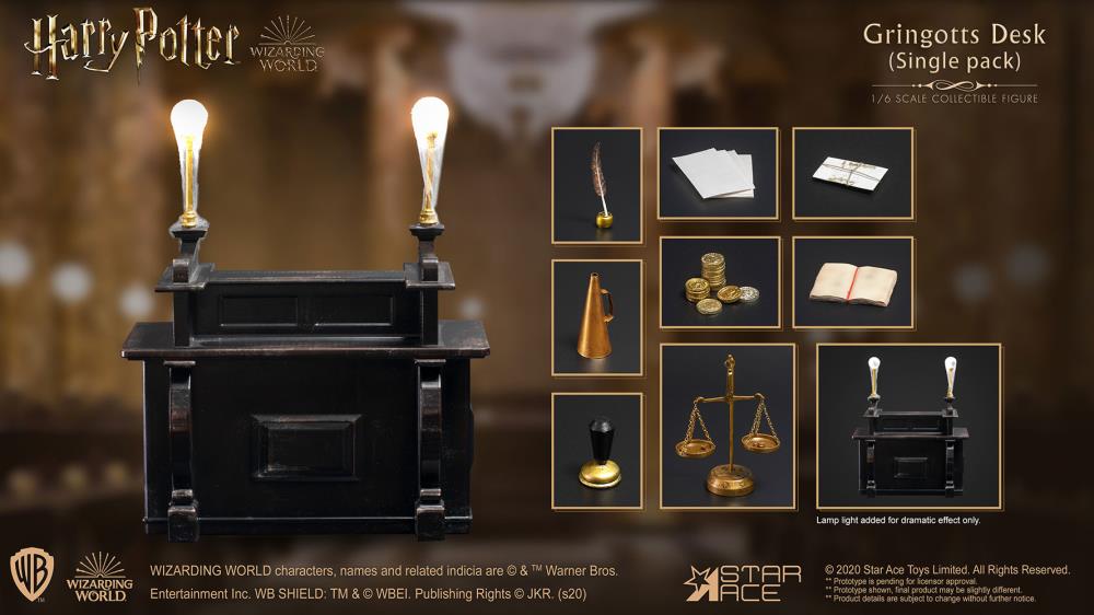 Harry Potter and the Sorcerer's Stone Gringotts Head Goblin (Deluxe Ver.) 1/6 Scale Figure Gallery Image 5