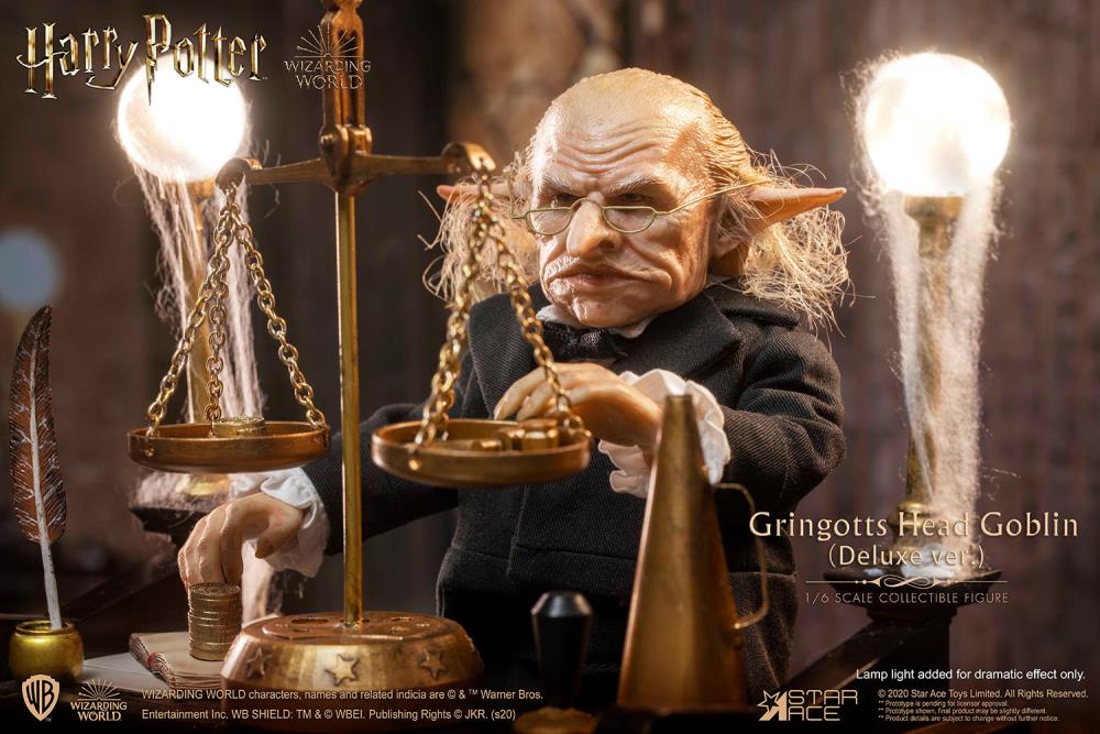 Harry Potter and the Sorcerer's Stone Gringotts Head Goblin (Deluxe Ver.) 1/6 Scale Figure Gallery Image 11