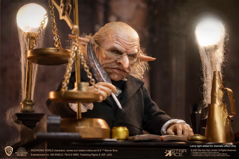 Harry Potter and the Sorcerer's Stone Gringotts Head Goblin (Deluxe Ver.) 1/6 Scale Figure Gallery Image 7