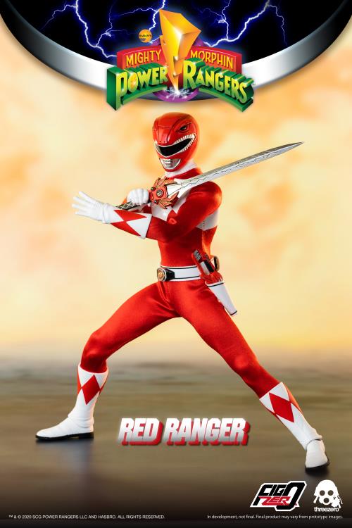Mighty Morphin Power Rangers FigZero Core Rangers & Green Ranger 1/6 Scale Figure 6-Pack Gallery Image 9