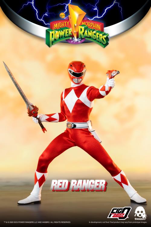 Mighty Morphin Power Rangers FigZero Core Rangers & Green Ranger 1/6 Scale Figure 6-Pack Gallery Image 8