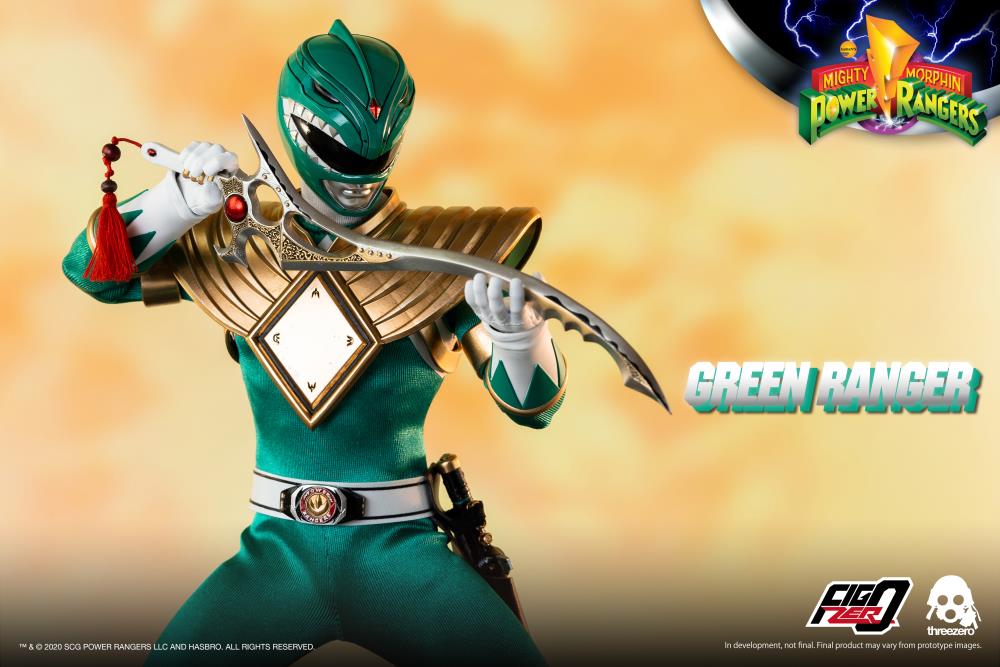 Mighty Morphin Power Rangers FigZero Core Rangers & Green Ranger 1/6 Scale Figure 6-Pack Gallery Image 35