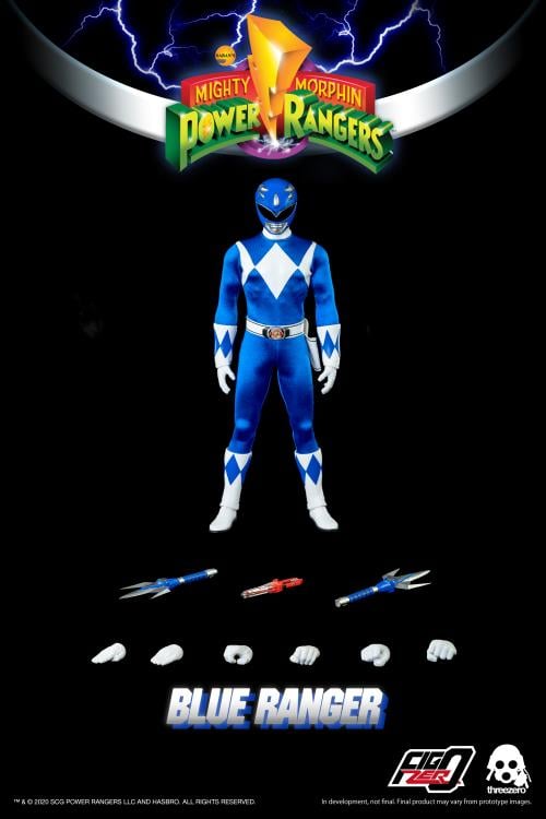 Mighty Morphin Power Rangers FigZero Core Rangers & Green Ranger 1/6 Scale Figure 6-Pack Gallery Image 30