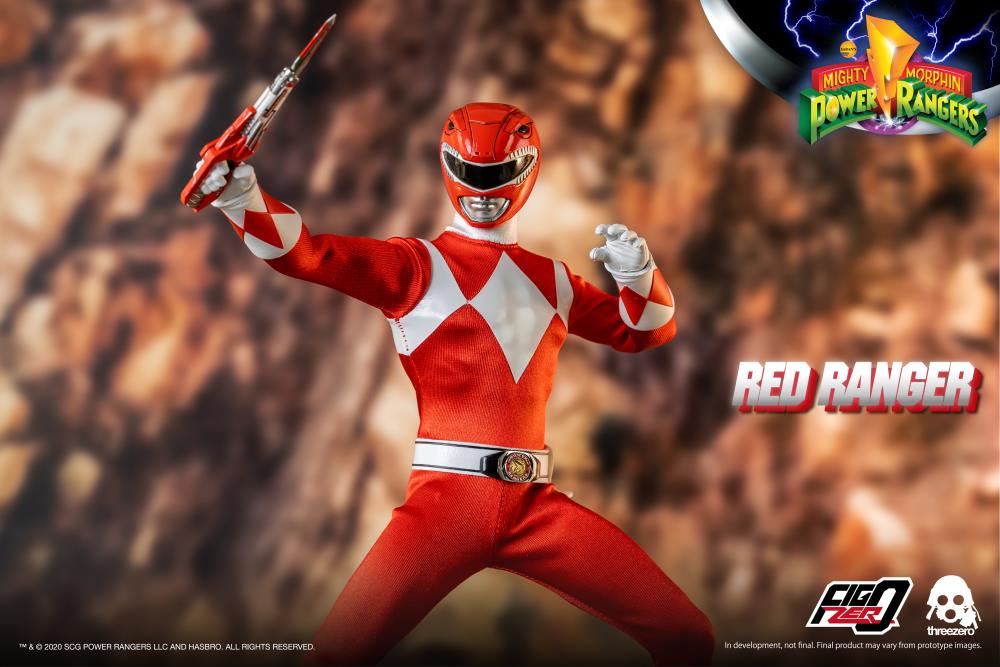Mighty Morphin Power Rangers FigZero Red Ranger 1/6 Scale Figure Gallery Image 10