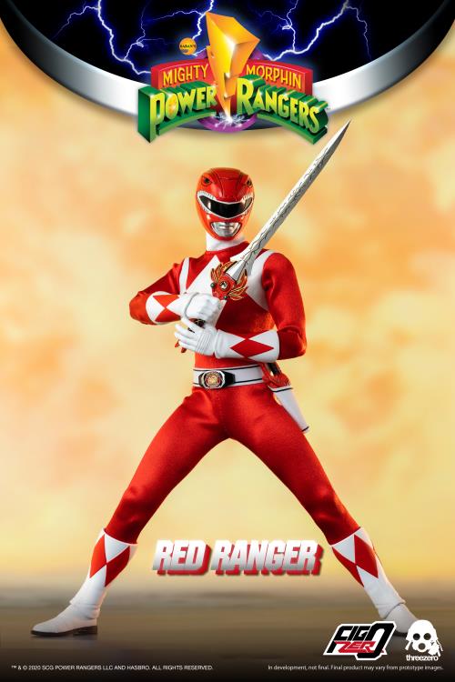 Mighty Morphin Power Rangers FigZero Red Ranger 1/6 Scale Figure Gallery Image 4