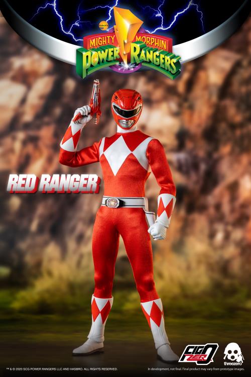 Mighty Morphin Power Rangers FigZero Red Ranger 1/6 Scale Figure Gallery Image 7