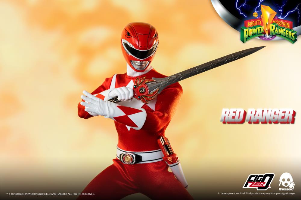 Mighty Morphin Power Rangers FigZero Red Ranger 1/6 Scale Figure Gallery Image 9