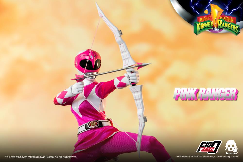 Mighty Morphin Power Rangers FigZero Pink Ranger 1/6 Scale Figure Gallery Image 8