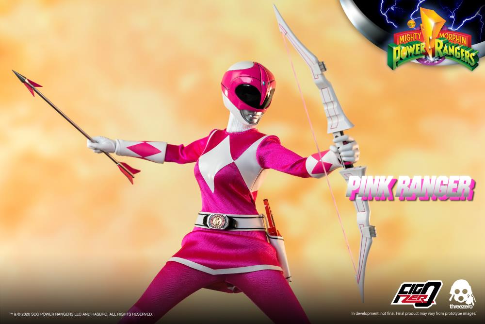 Mighty Morphin Power Rangers FigZero Pink Ranger 1/6 Scale Figure Gallery Image 9
