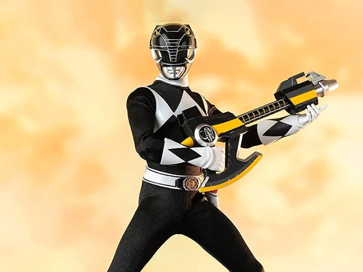 Mighty Morphin Power Rangers FigZero Black Ranger 1/6 Scale Figure Gallery Image 1