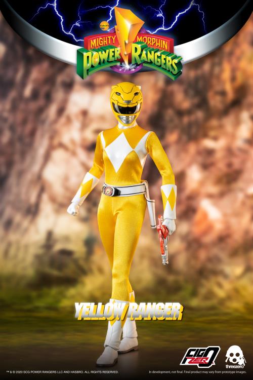Mighty Morphin Power Rangers FigZero Yellow Ranger 1/6 Scale Figure Gallery Image 9