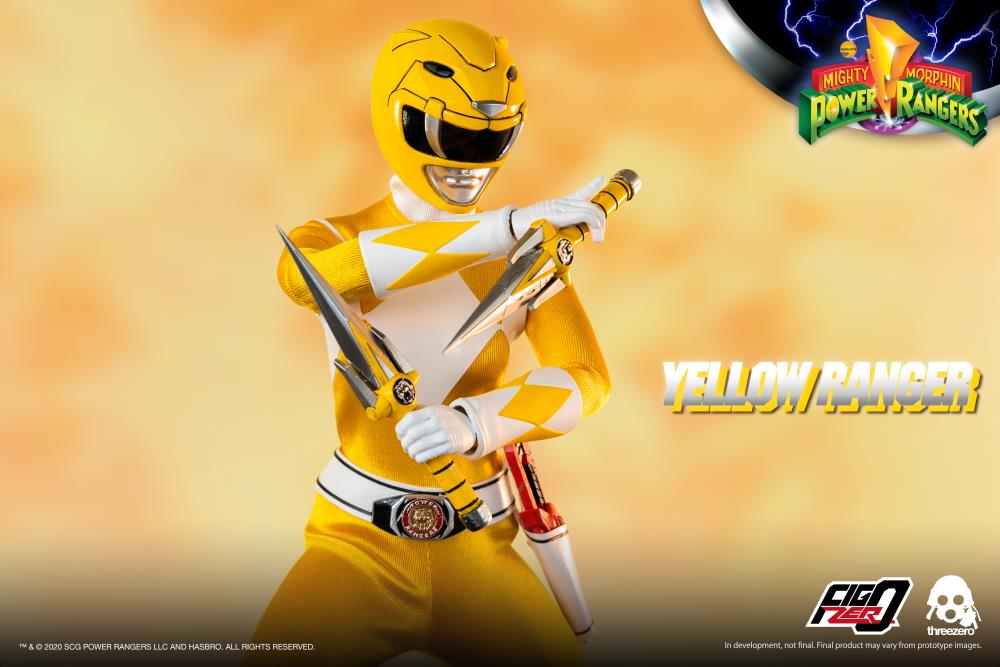 Mighty Morphin Power Rangers FigZero Yellow Ranger 1/6 Scale Figure Gallery Image 7