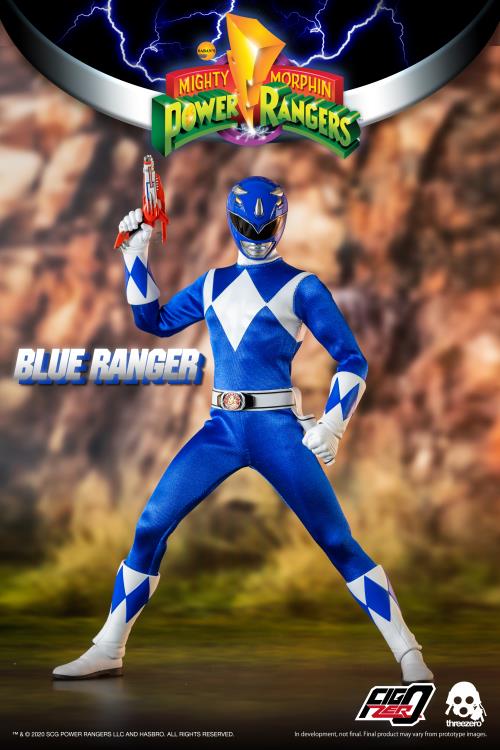 Mighty Morphin Power Rangers FigZero Blue Ranger 1/6 Scale Figure Gallery Image 6