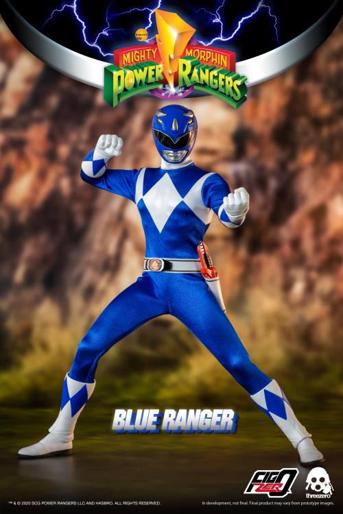 Mighty Morphin Power Rangers FigZero Blue Ranger 1/6 Scale Figure Gallery Image 8