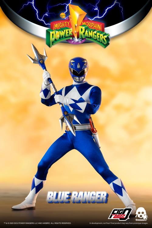 Mighty Morphin Power Rangers FigZero Blue Ranger 1/6 Scale Figure Gallery Image 4