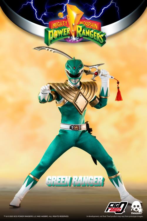 Mighty Morphin Power Rangers FigZero Green Ranger 1/6 Scale Figure Gallery Image 6