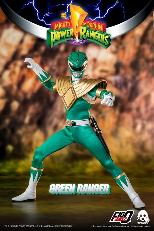 Mighty Morphin Power Rangers FigZero Green Ranger 1/6 Scale Figure Gallery Image 10
