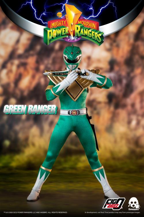 Mighty Morphin Power Rangers FigZero Green Ranger 1/6 Scale Figure Gallery Image 7