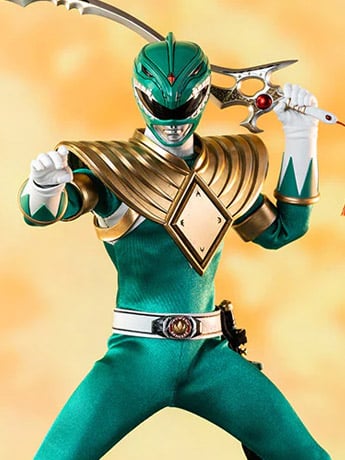 Mighty Morphin Power Rangers FigZero Green Ranger 1/6 Scale Figure Gallery Image 2