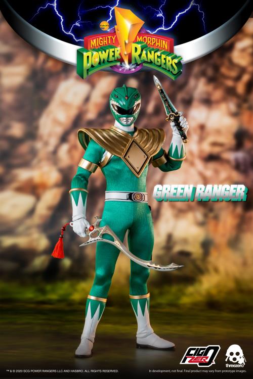 Mighty Morphin Power Rangers FigZero Green Ranger 1/6 Scale Figure Gallery Image 9