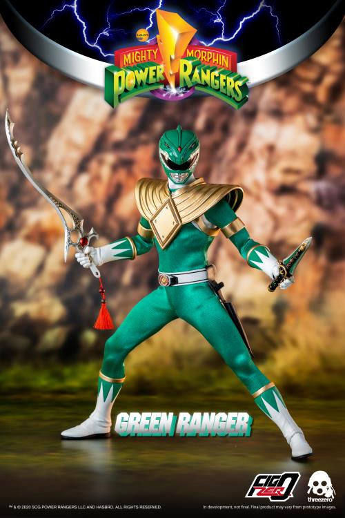 Mighty Morphin Power Rangers FigZero Green Ranger 1/6 Scale Figure Gallery Image 8
