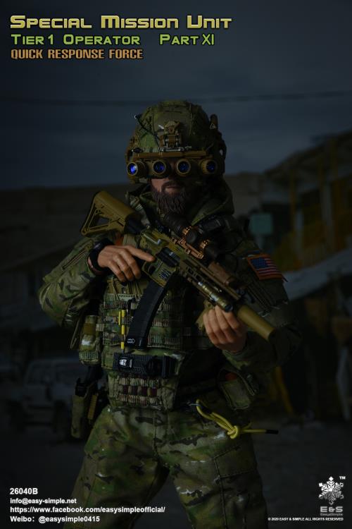 Special Mission Unit Tier-1 Operator Part XI Quick Response Force (Ver. B) 1/6 Scale Figure Gallery Image 17