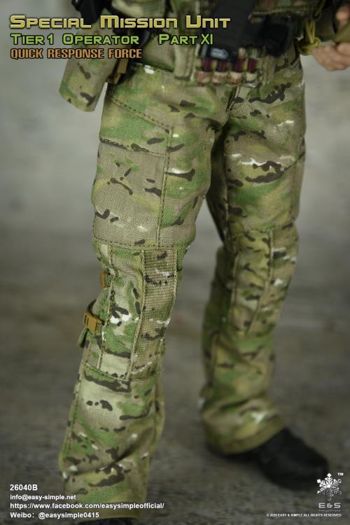 Special Mission Unit Tier-1 Operator Part XI Quick Response Force (Ver. B) 1/6 Scale Figure Gallery Image 23