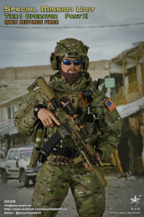 Special Mission Unit Tier-1 Operator Part XI Quick Response Force (Ver. B) 1/6 Scale Figure Gallery Image 11