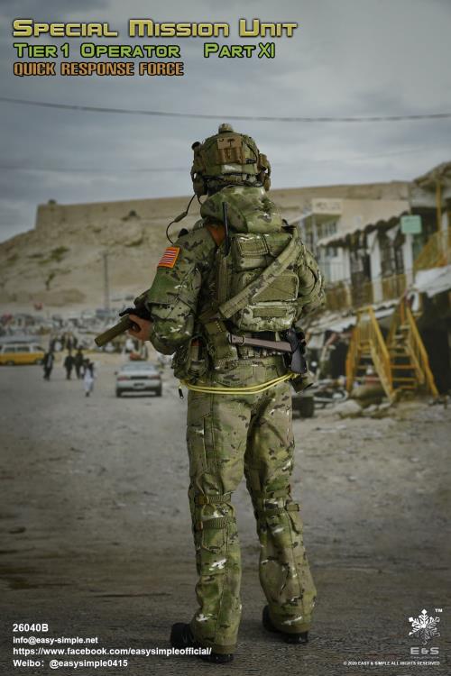 Special Mission Unit Tier-1 Operator Part XI Quick Response Force (Ver. B) 1/6 Scale Figure Gallery Image 6