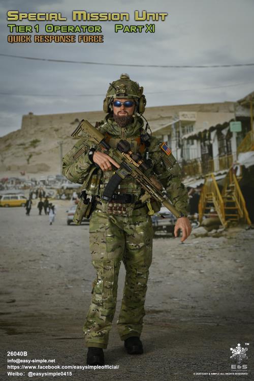 Special Mission Unit Tier-1 Operator Part XI Quick Response Force (Ver. B) 1/6 Scale Figure Gallery Image 10