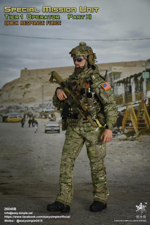 Special Mission Unit Tier-1 Operator Part XI Quick Response Force (Ver. B) 1/6 Scale Figure Gallery Image 9