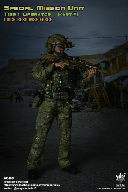 Special Mission Unit Tier-1 Operator Part XI Quick Response Force (Ver. B) 1/6 Scale Figure Gallery Image 14