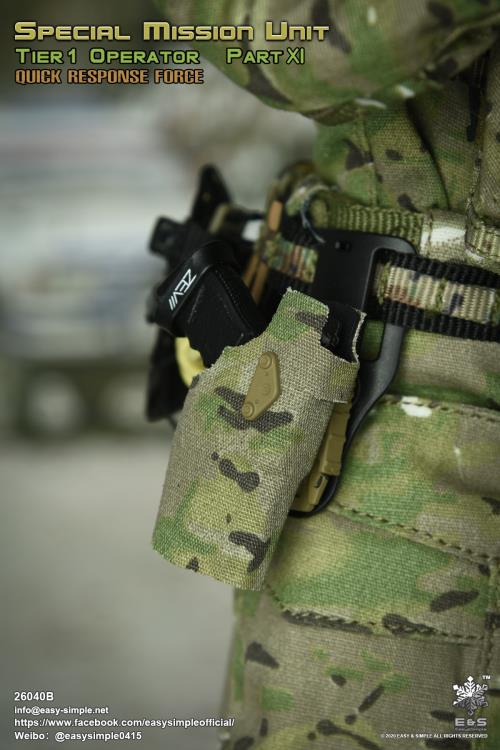Special Mission Unit Tier-1 Operator Part XI Quick Response Force (Ver. B) 1/6 Scale Figure Gallery Image 20