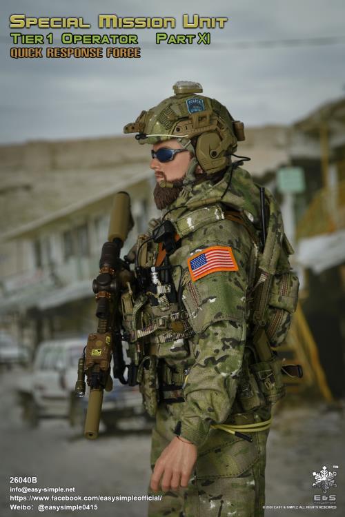 Special Mission Unit Tier-1 Operator Part XI Quick Response Force (Ver. B) 1/6 Scale Figure Gallery Image 13