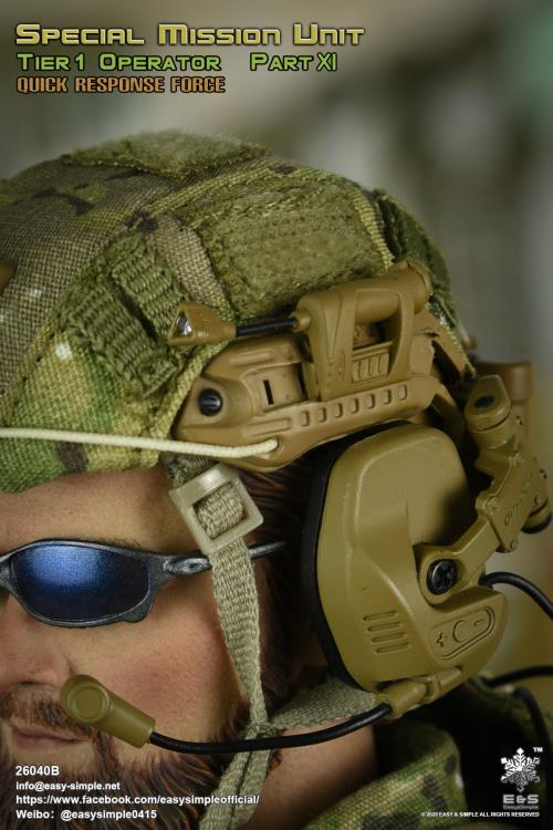 Special Mission Unit Tier-1 Operator Part XI Quick Response Force (Ver. B) 1/6 Scale Figure Gallery Image 26