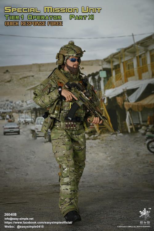 Special Mission Unit Tier-1 Operator Part XI Quick Response Force (Ver. B) 1/6 Scale Figure Gallery Image 15