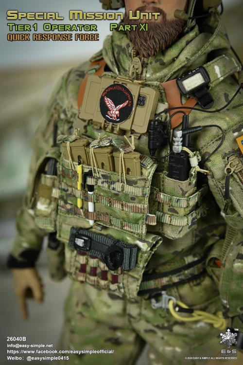 Special Mission Unit Tier-1 Operator Part XI Quick Response Force (Ver. B) 1/6 Scale Figure Gallery Image 19