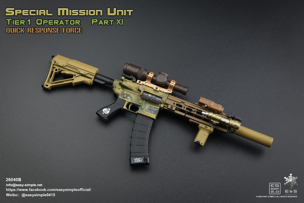 Special Mission Unit Tier-1 Operator Part XI Quick Response Force (Ver. B) 1/6 Scale Figure Gallery Image 32