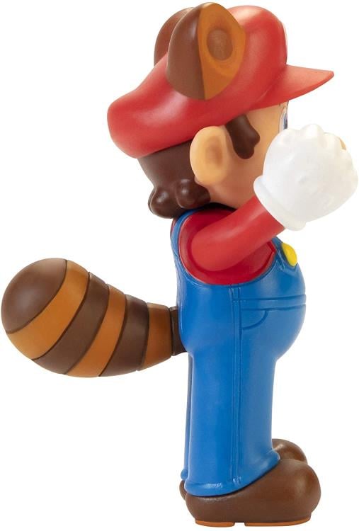 World of Nintendo Raccoon Mario 2.5-Inch Scale Limited Articulation Figure Gallery Image 5