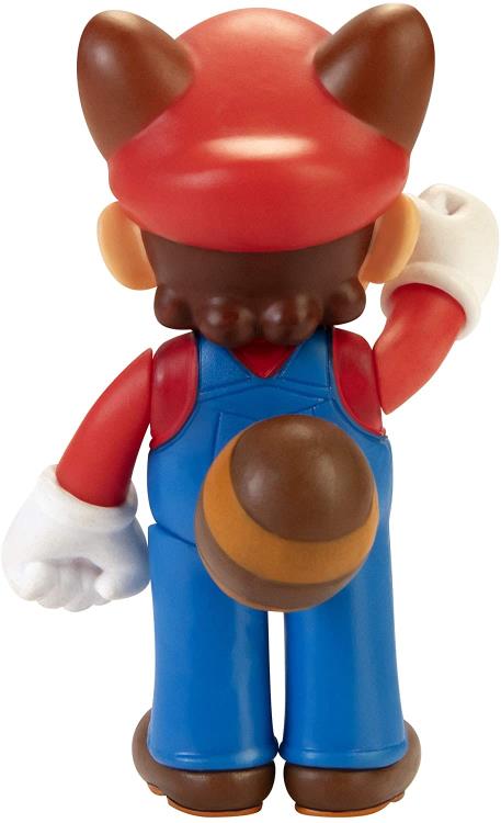 World of Nintendo Raccoon Mario 2.5-Inch Scale Limited Articulation Figure Gallery Image 7