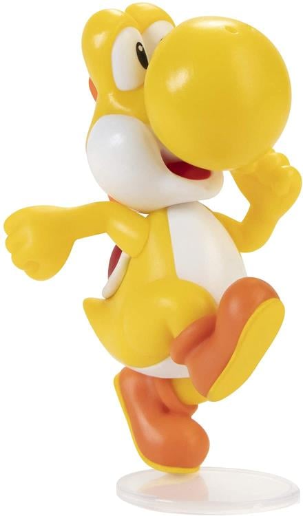 World of Nintendo Running Yellow Yoshi 2.5-Inch Scale Limited Articulation Figure Gallery Image 3