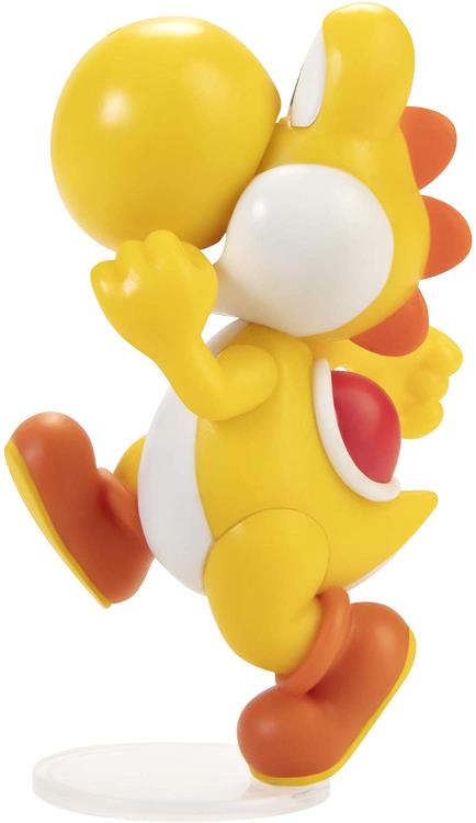 World of Nintendo Running Yellow Yoshi 2.5-Inch Scale Limited Articulation Figure Gallery Image 6