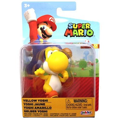 World of Nintendo Running Yellow Yoshi 2.5-Inch Scale Limited Articulation Figure Gallery Image 8