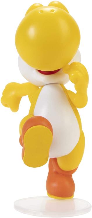 World of Nintendo Running Yellow Yoshi 2.5-Inch Scale Limited Articulation Figure Gallery Image 4