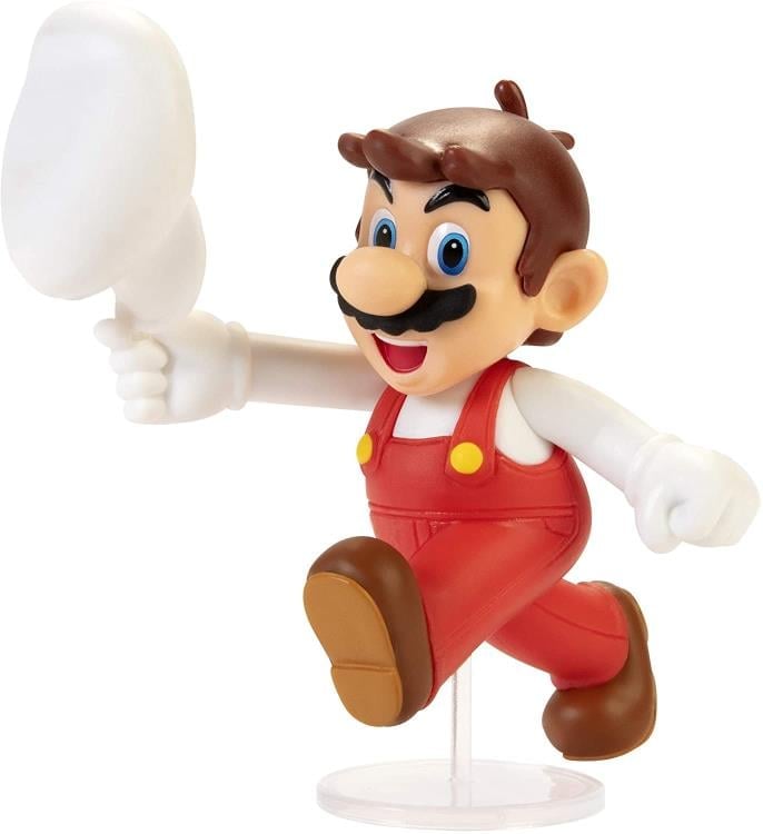 World of Nintendo 2.50" Fire Tipping Hat Mario Limited Articulation Figure Gallery Image 6