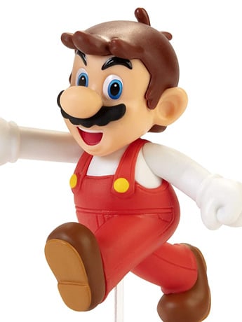 World of Nintendo 2.50" Fire Tipping Hat Mario Limited Articulation Figure Gallery Image 2
