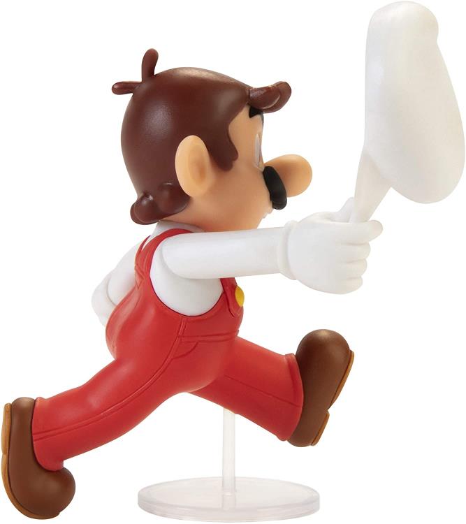 World of Nintendo 2.50" Fire Tipping Hat Mario Limited Articulation Figure Gallery Image 5