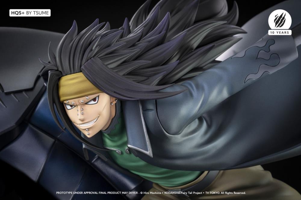 Fairy Tail HQS Plus Gajeel and Wendy 1/4 Scale Limited Edition Statue Gallery Image 13