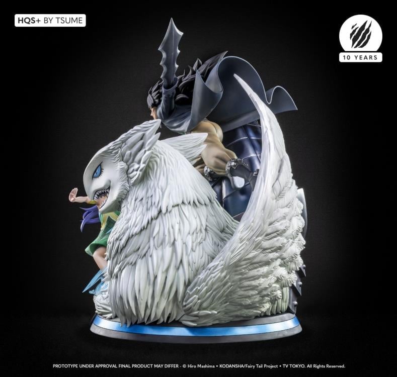 Fairy Tail HQS Plus Gajeel and Wendy 1/4 Scale Limited Edition Statue Gallery Image 9